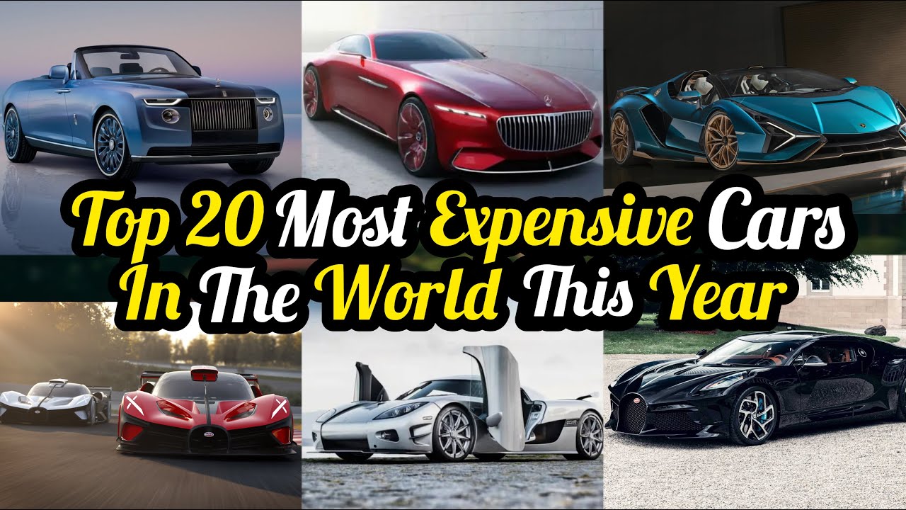 Top 20 Most Expensive Cars in the World