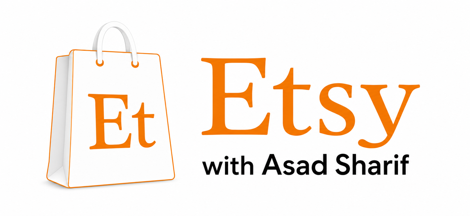 Etsy with Asad Sharif logo
